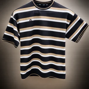 Round Nack Drop Shoulder T-Shirt With Old Money Style