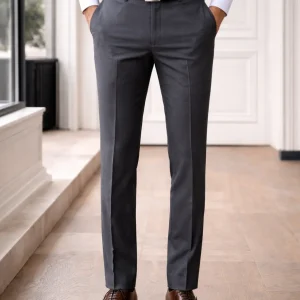 Charcoal Grey Formal Dress Pant For Men’s at the best price