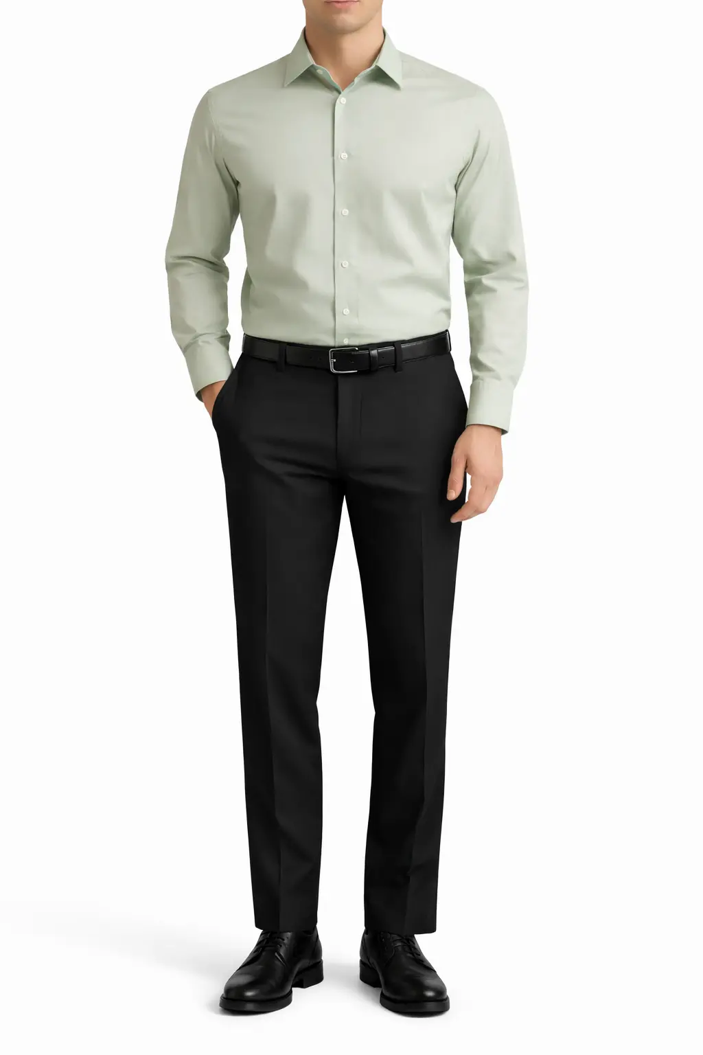 Classic Black Formal Dress Pant For Men's At Best Price